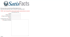 Desktop Screenshot of ihelp.satisfacts.com
